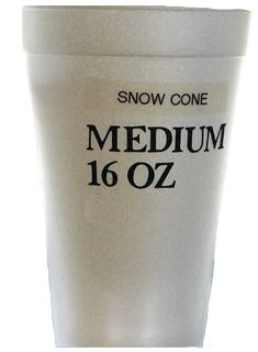 Medium Size - Plain Ice